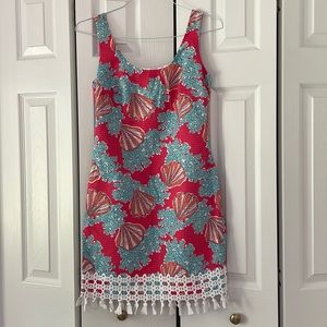 Lilly Pulitzer coral dress